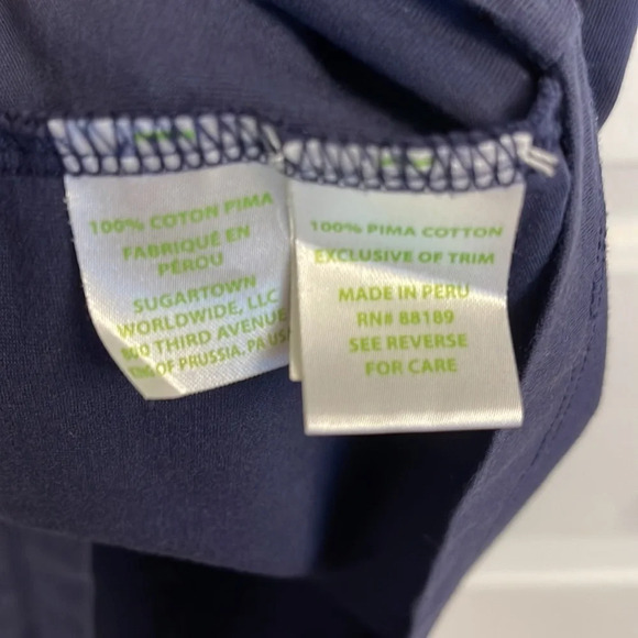 Lilly Pulitzer Brewster Dress in True Navy size XXS - Picture 8 of 9